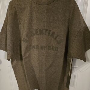 Essentials Fear Of GOD Heatherwood shirt